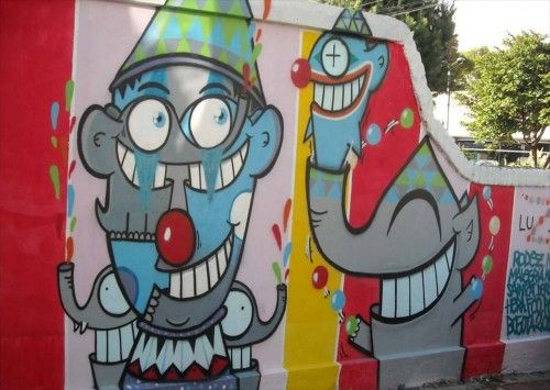 Los 'graffitis' de 'El Pez' conquistan Colombia