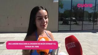 Juls Janeiro reaccion al desnudo de Belén Esteban: "Me parece estupendo"