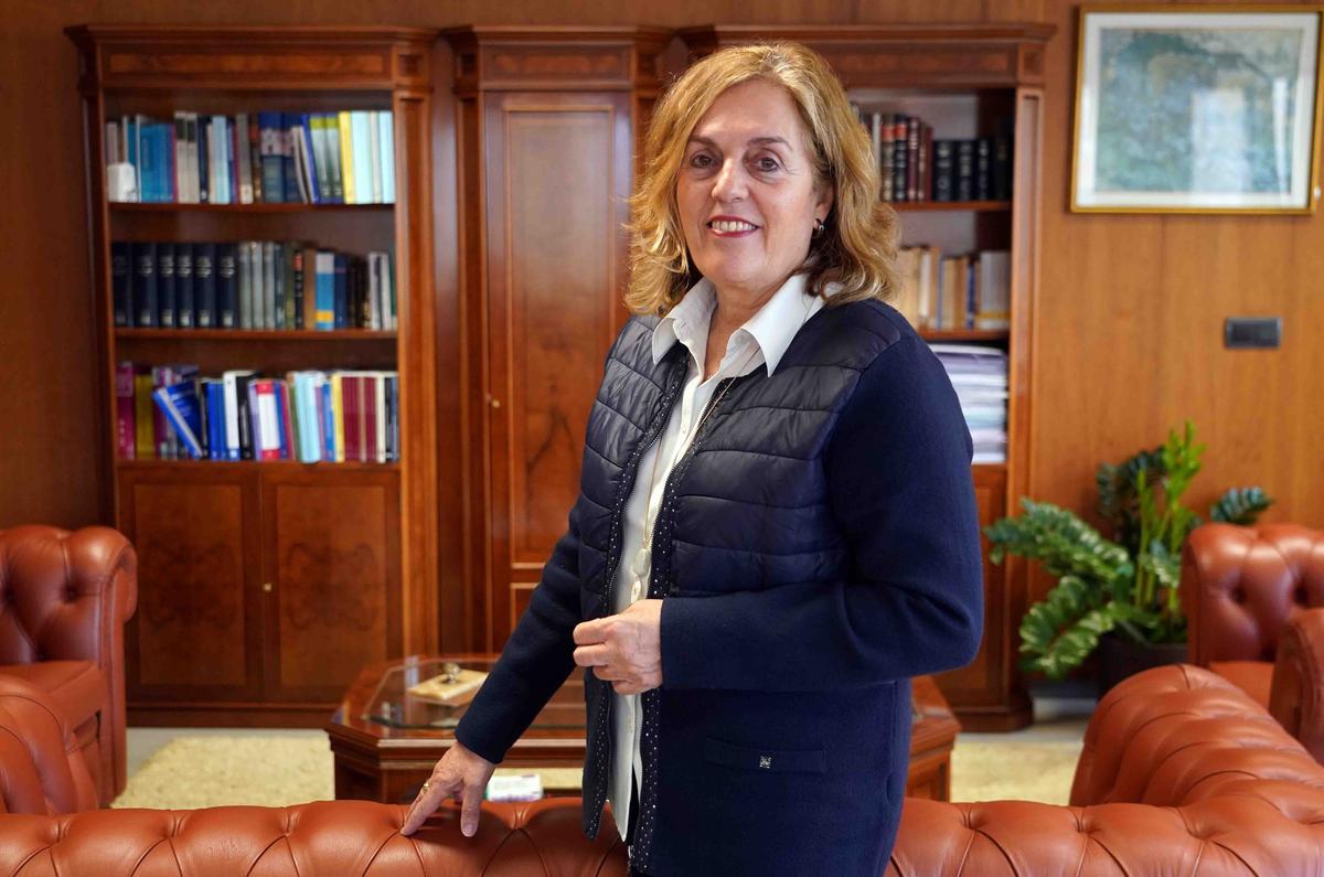 Lourdes García Ortiz, presidenta de la Audiencia Provincial de Málaga.
