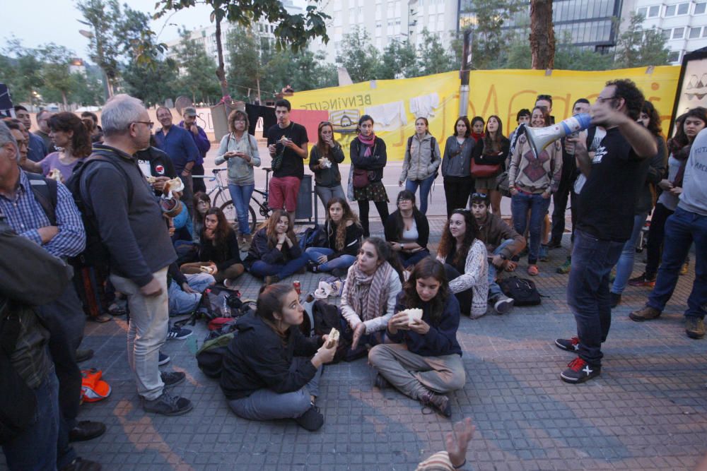 Acampada pel desallotjament d''Idomeni