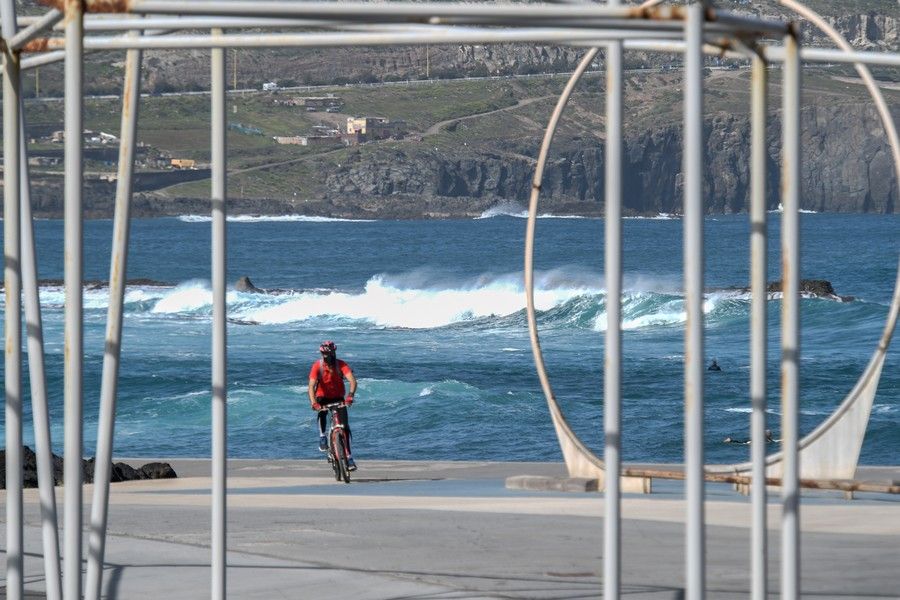 Oleaje en Gran Canaria (15/02/2021)