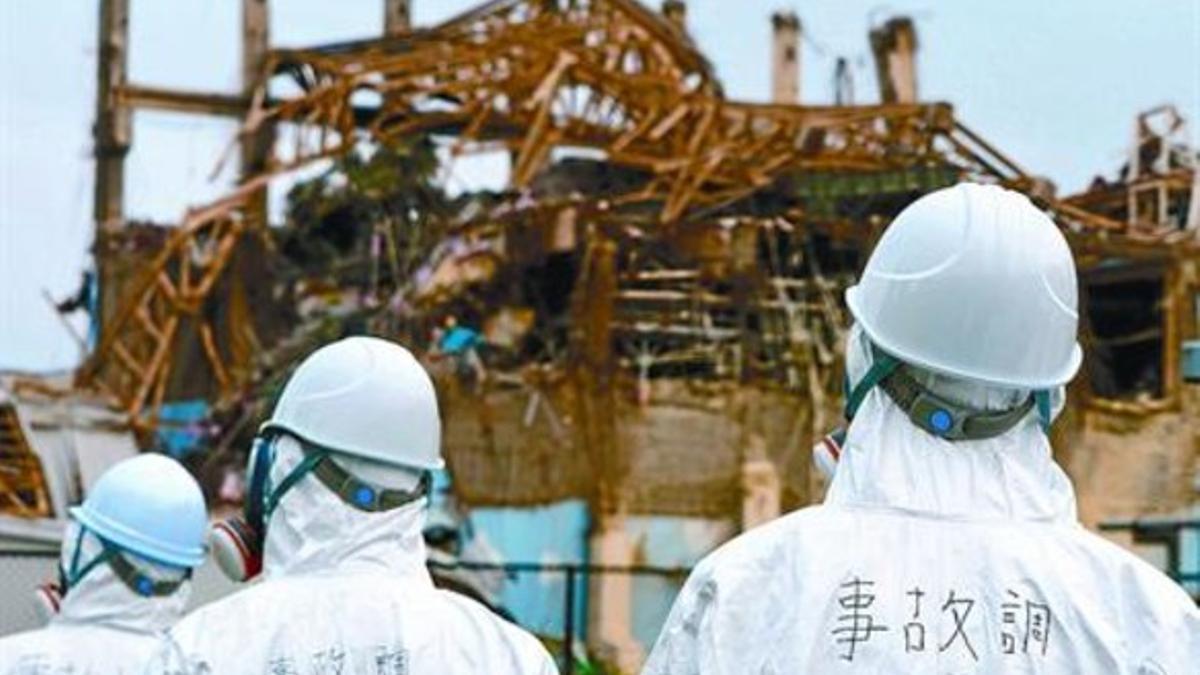 Protegidos 8Inspección de uno de los reactores de Fukushima, el 17 de junio.