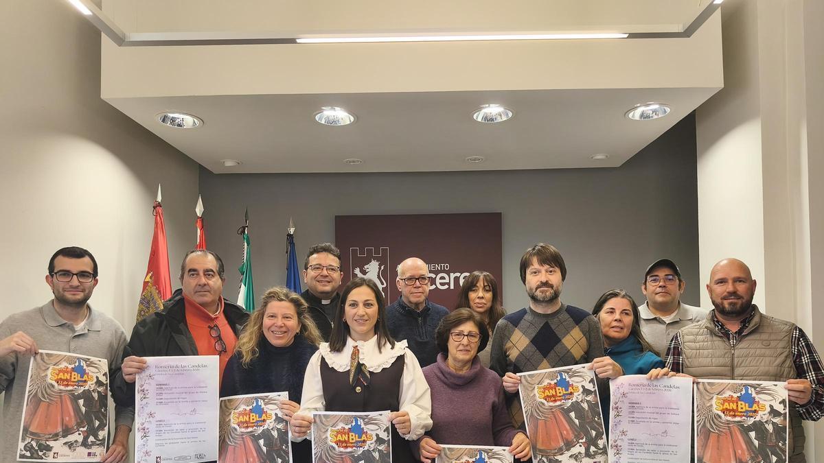 Video | Las romerías de San Blas y Las Candelas vuelven a la ciudad de Cáceres