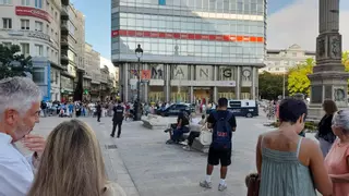 Falsa alarma por una mochila abandonada en el Obelisco