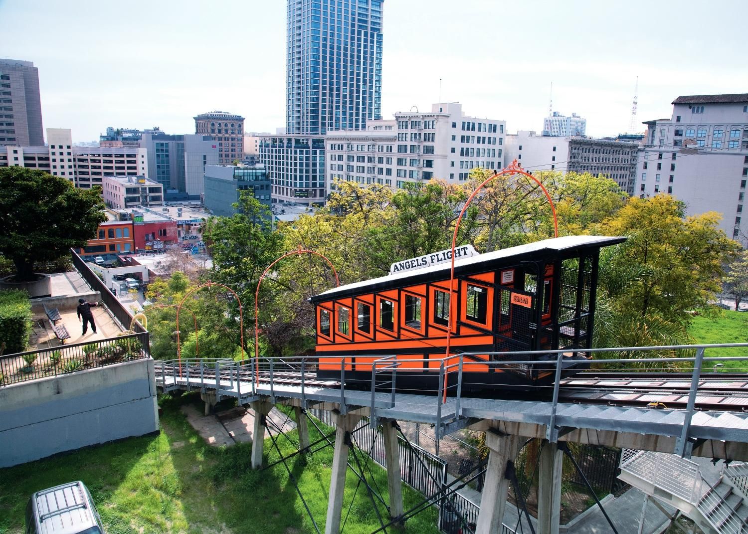 Funicular Angel's Flight.