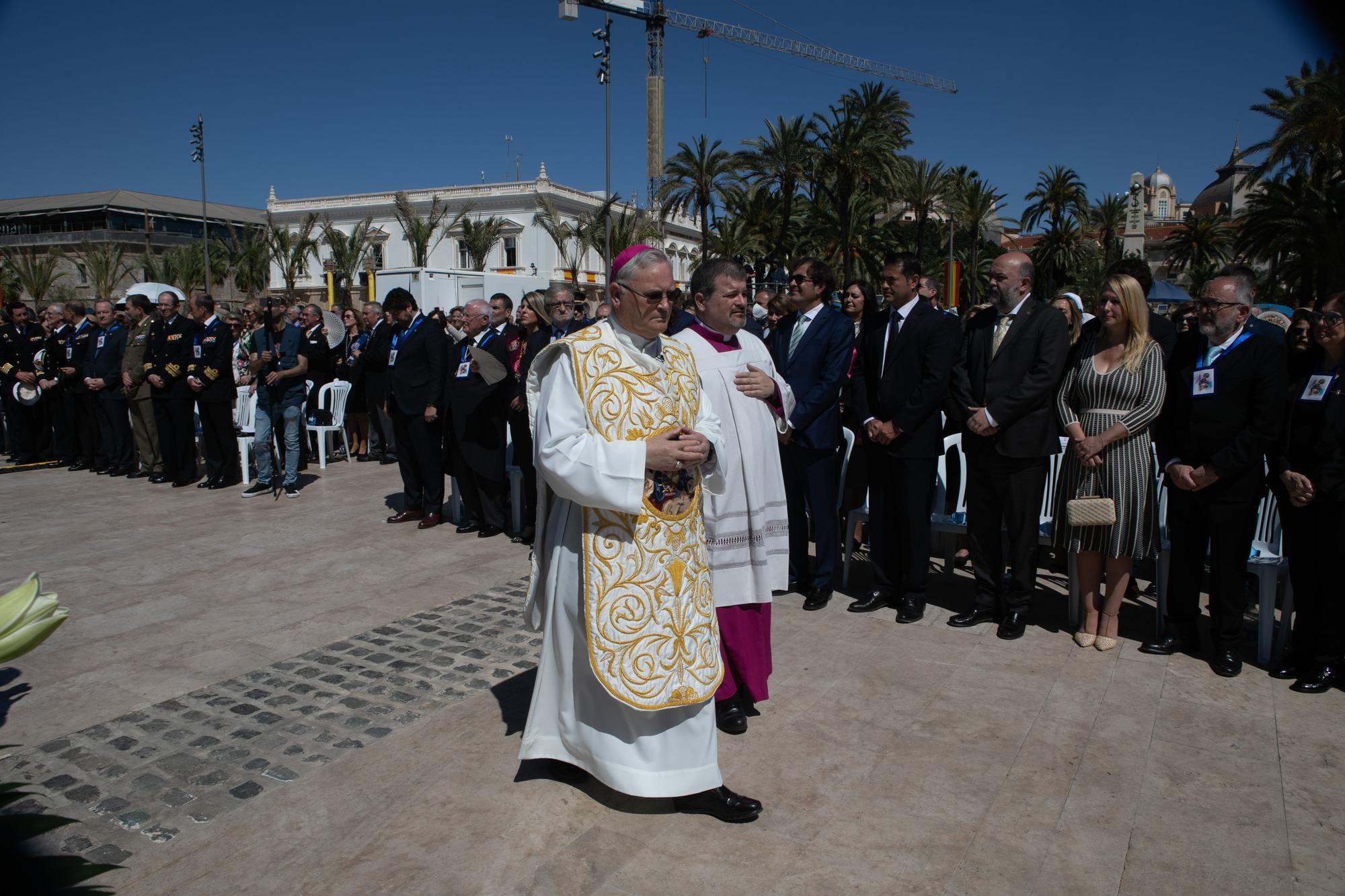 La procesión del 300 aniversario de la Virgen de la Caridad a Cartagena