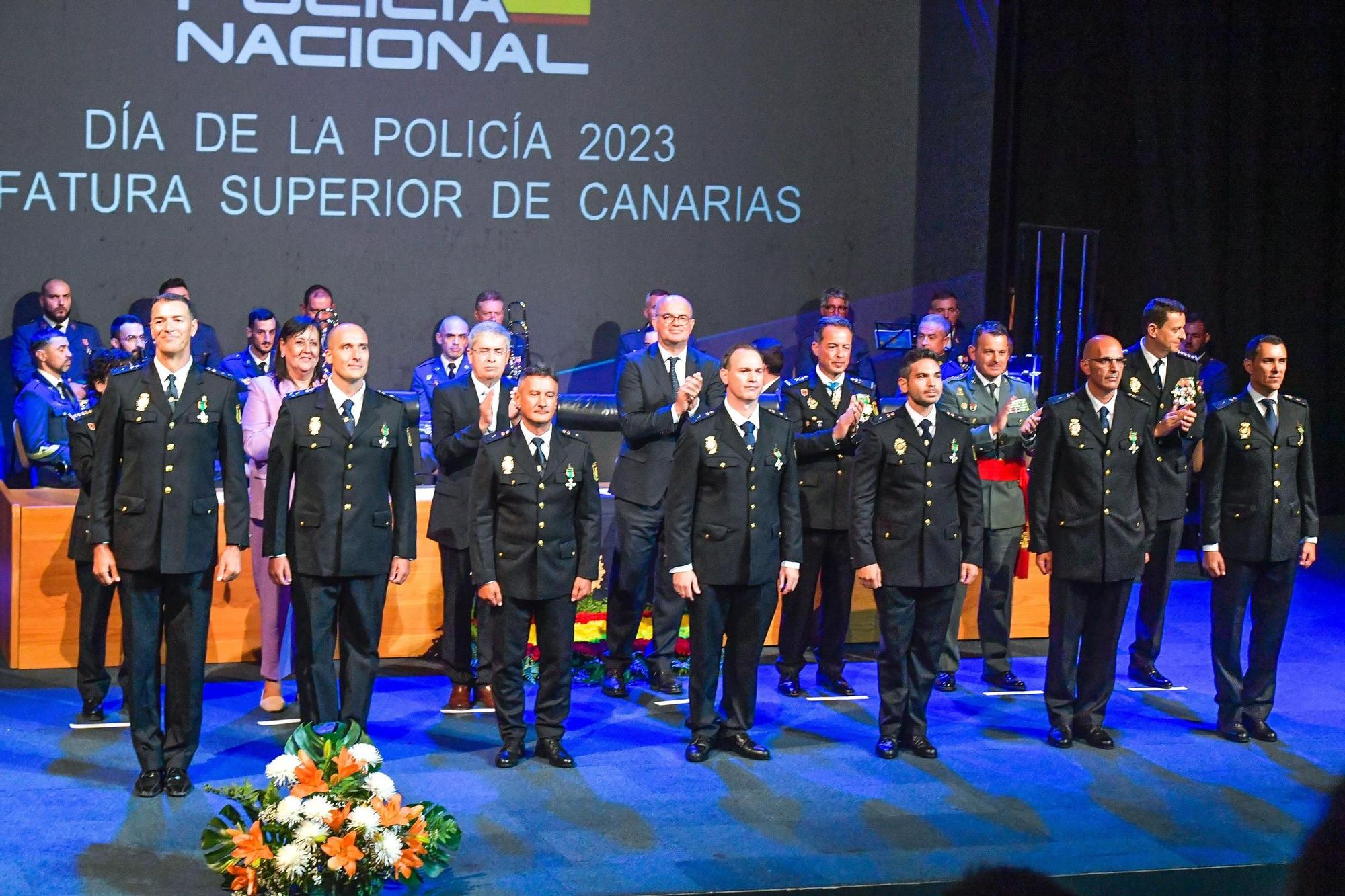 Acto del Día de la Policía en San Bartolomé de Tirajana