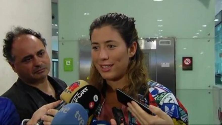 Muguruza: “Recordaré siempre este año por la final del Wimbledon”