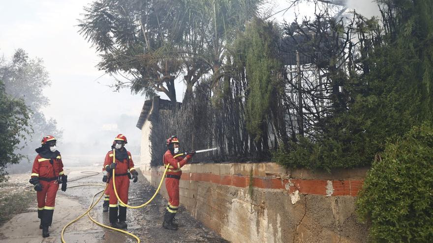 Los dos grandes incendios de este año en la C. Valenciana no se han producido en verano