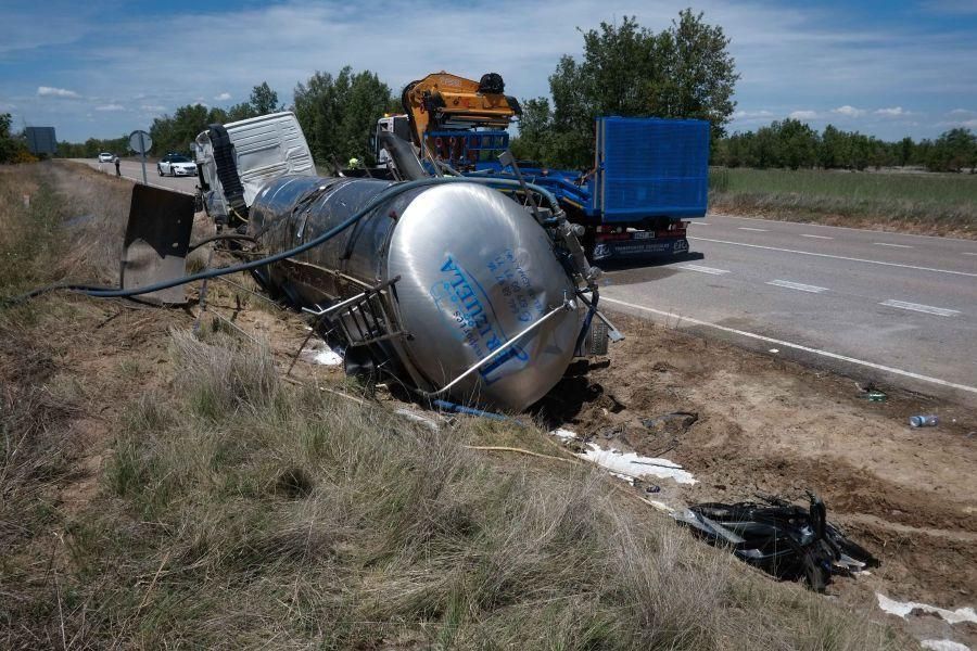 Accidente mortal en Fresno de Sayago