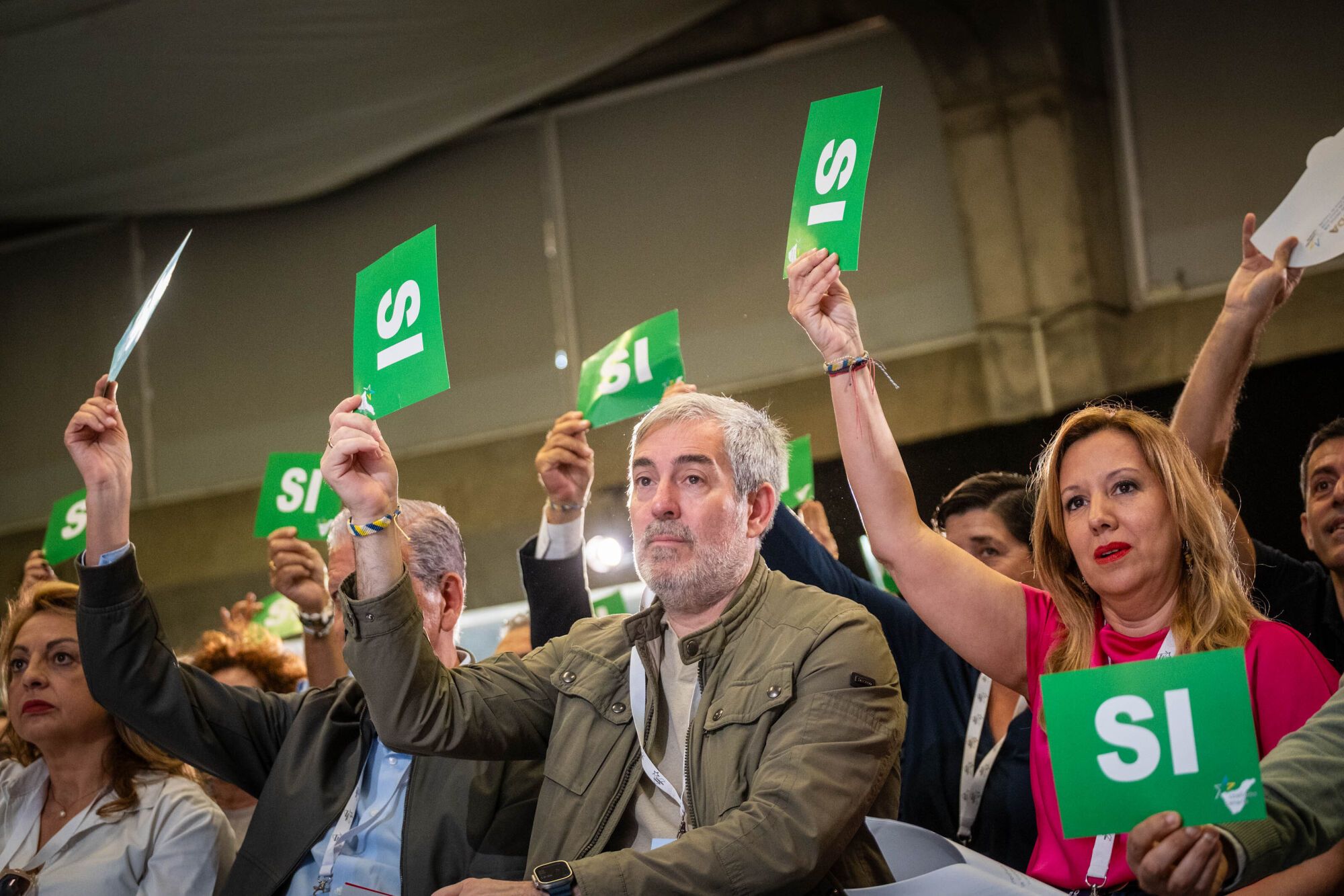 Francisco Linares, elegido secretario insular de CC en el último congreso del partido en Tenerife. 