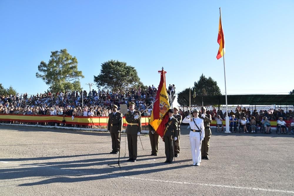 Jura de bandera en el Cefot