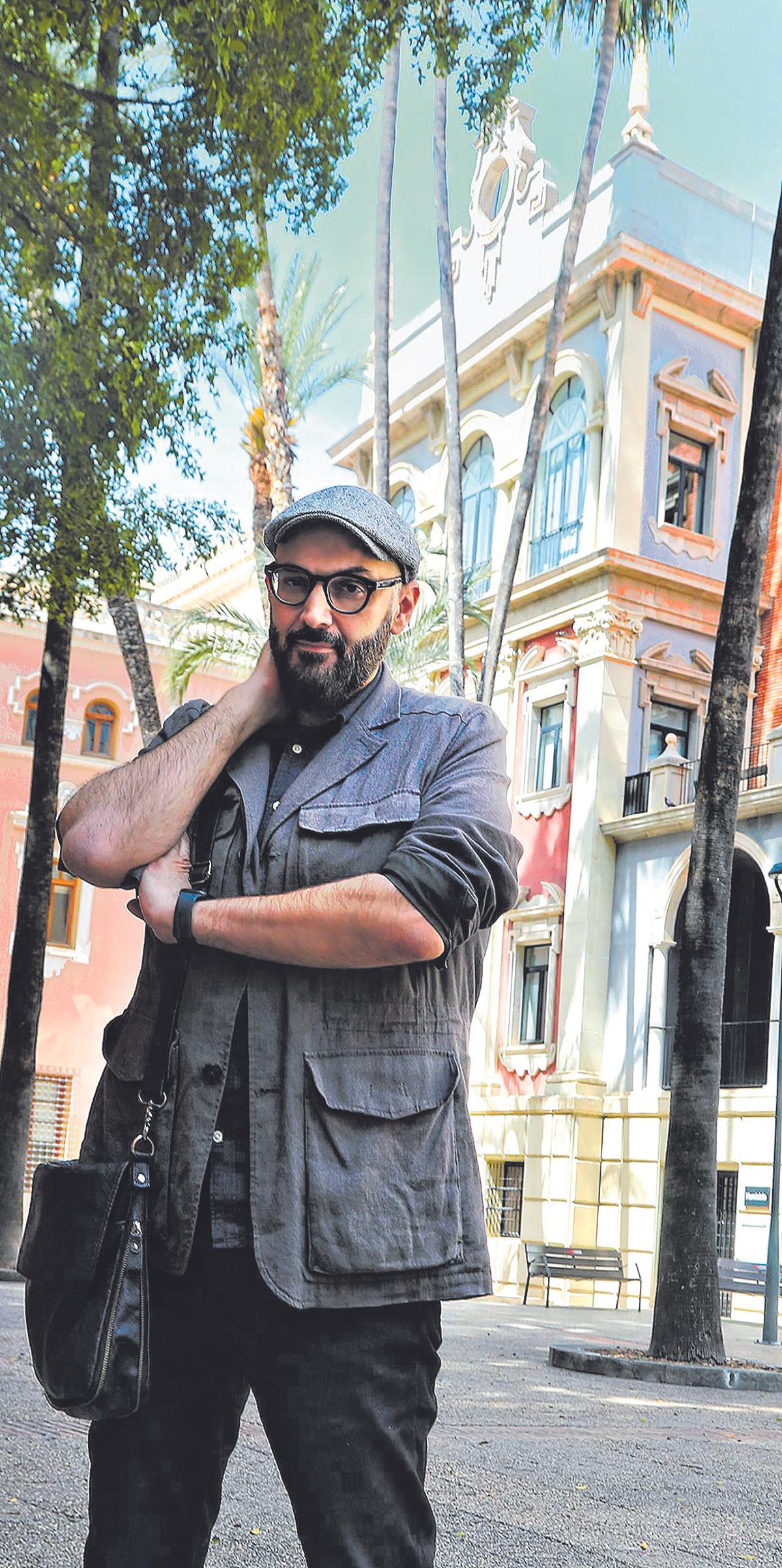 Miguel Ángel Hernández, fotografiado en Murcia.