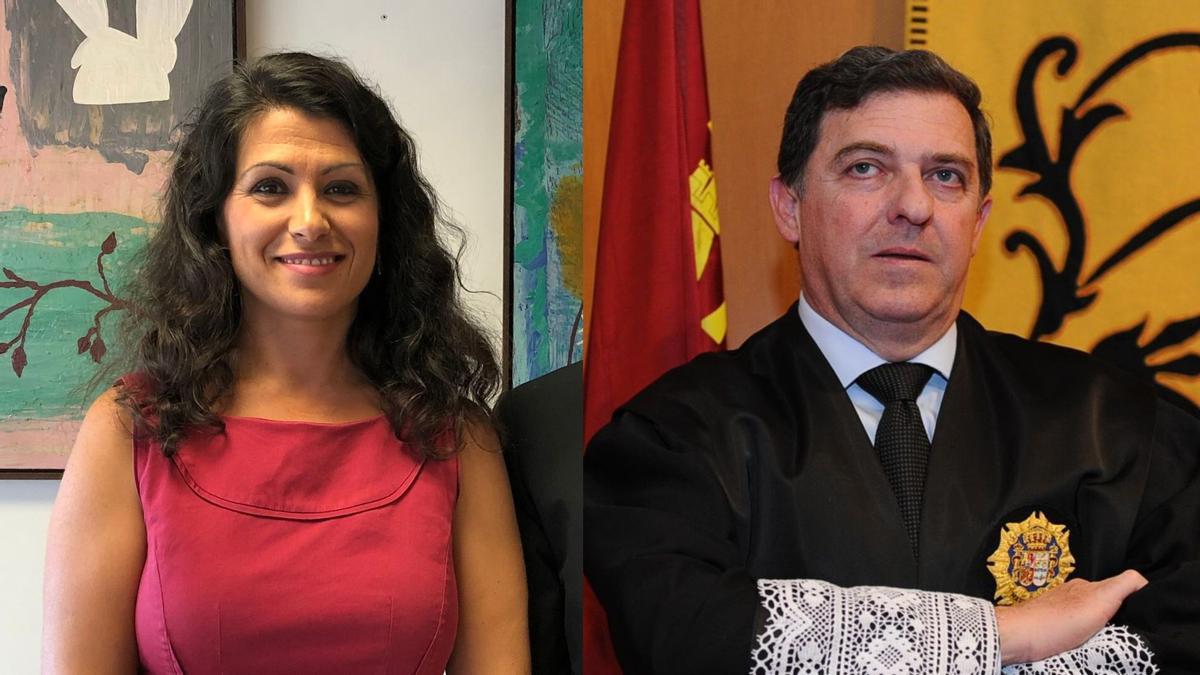 Beatriz Ballesteros y Larrosa Amante, aspirantes a presidir la Audiencia Provincial.