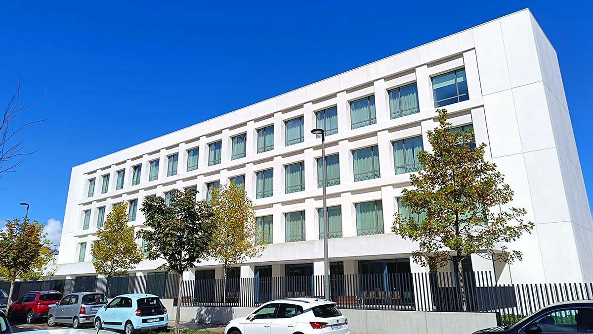 Construcción residencial proyectada por la gallega Rodiñas a partir de procesos industrializados.