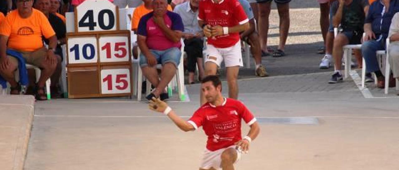 Pau Gallego durante una de las partidas de la campaña pasada.