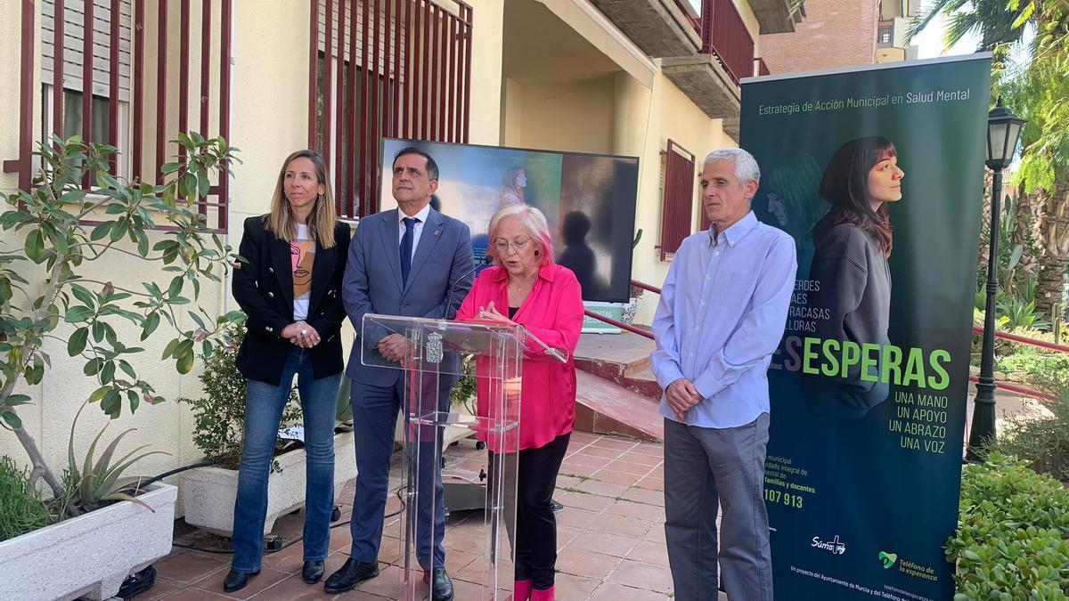 Presentación de la Estrategia de Acción Municipal en Salud Mental, este lunes.