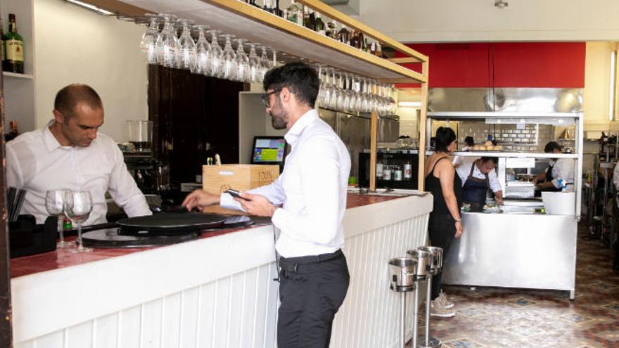 La hostelería es uno de los sectores en que el trabajo en fines de semana es más frecuente.