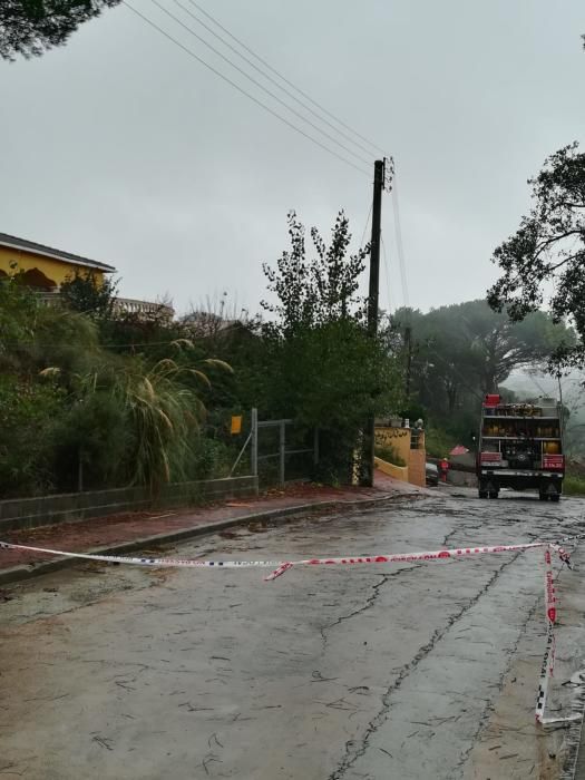 Destrosses a Riells i Viabrea per un tornado