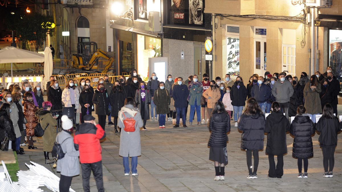 25N: Galicia salió a la calle vestida de morado