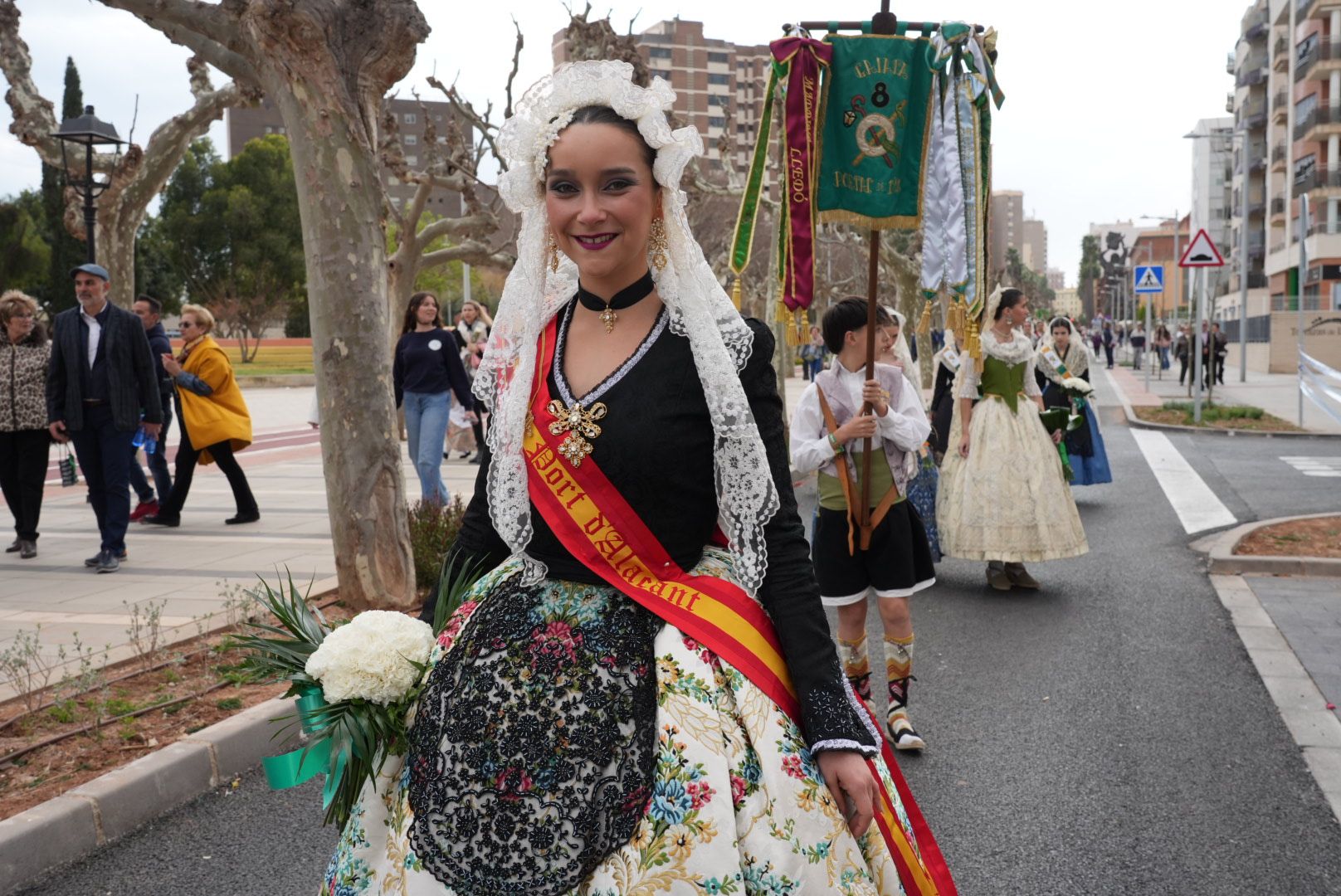 Galería de la Ofrena: El homenaje de las fiestas a la Mare de Déu de Lledó