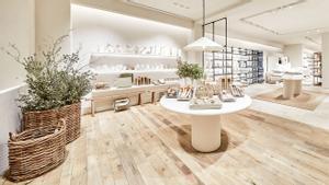 Interior de la tienda que Zara Home tiene en el Paseo de Gracia de Barcelona