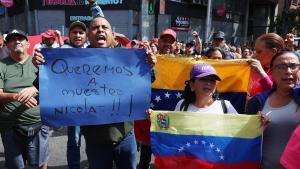 El chavismo convoca una marcha para exigir a EE.UU. la libertad de Maduro y de su esposa