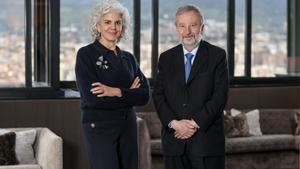 Amparo Moraleda, vicepresidenta de CaixaBank, y Tomás Muniesa, presidente