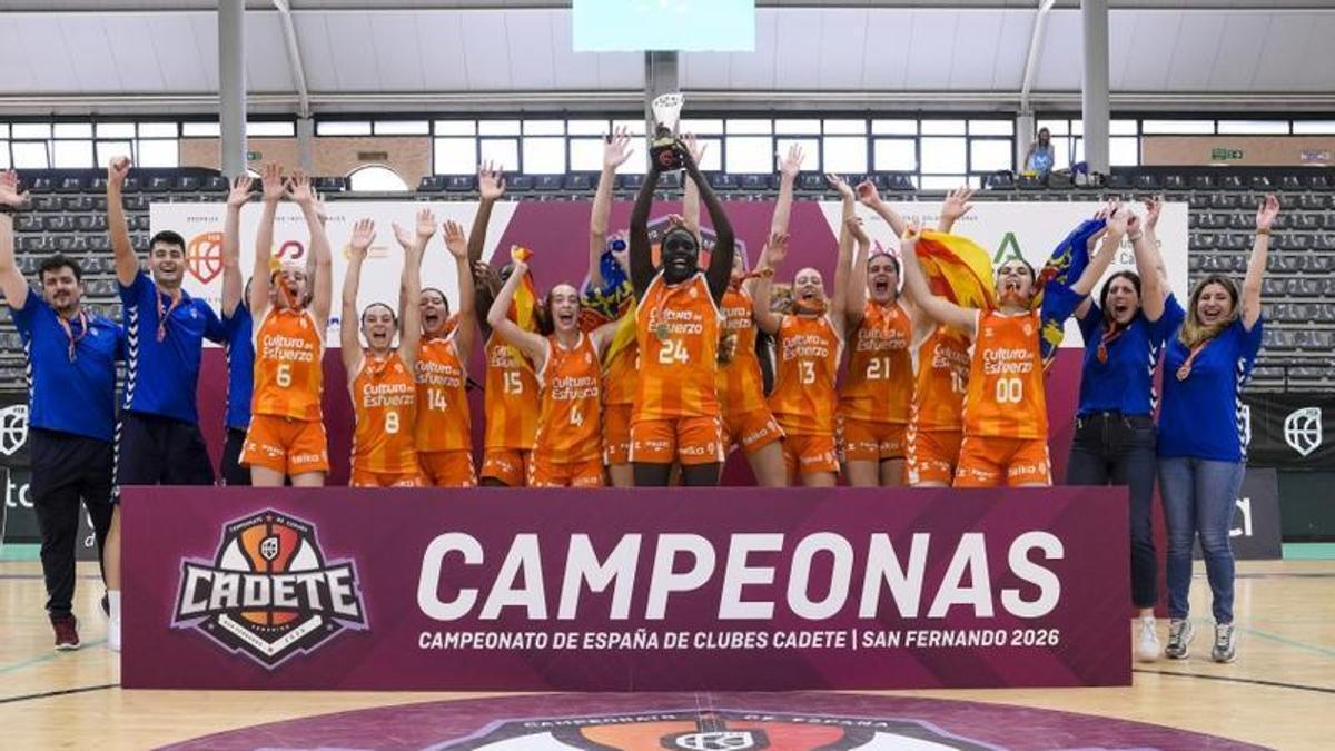 Foto de las Campeonas de España