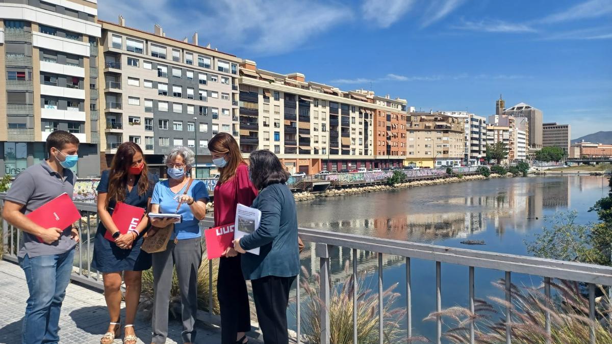 CCOO junto a Ecologistas en Acción en el río Guadalmedina