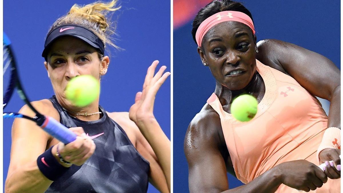 Madison Keys y Sloane Stephens.