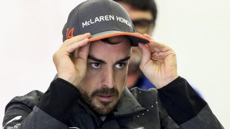 Fernando Alonso en el GP de China