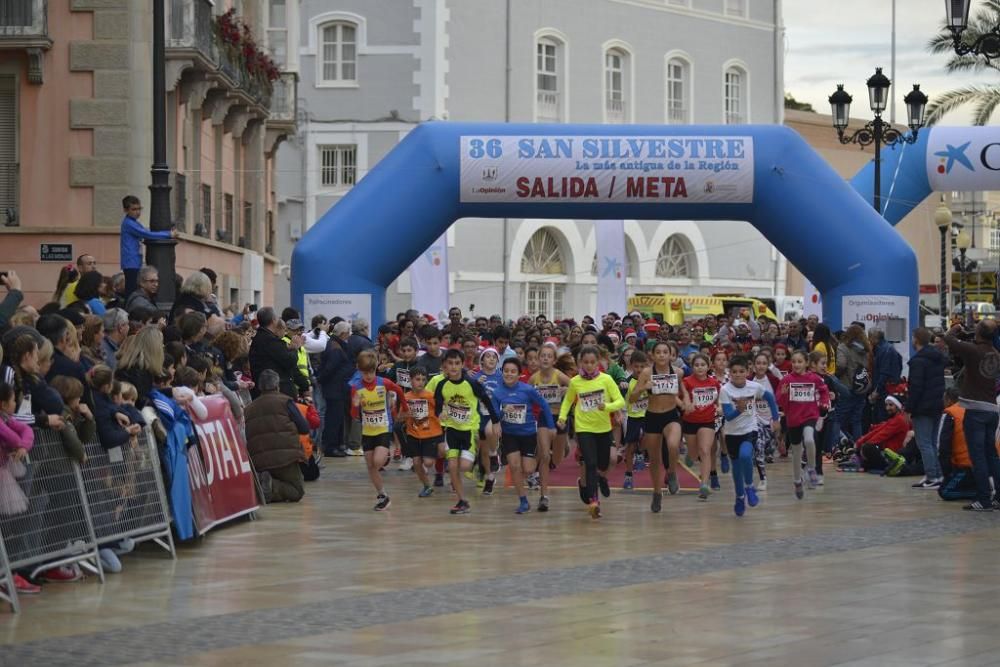 San Silvestre de Cartagena: Categorías infantiles