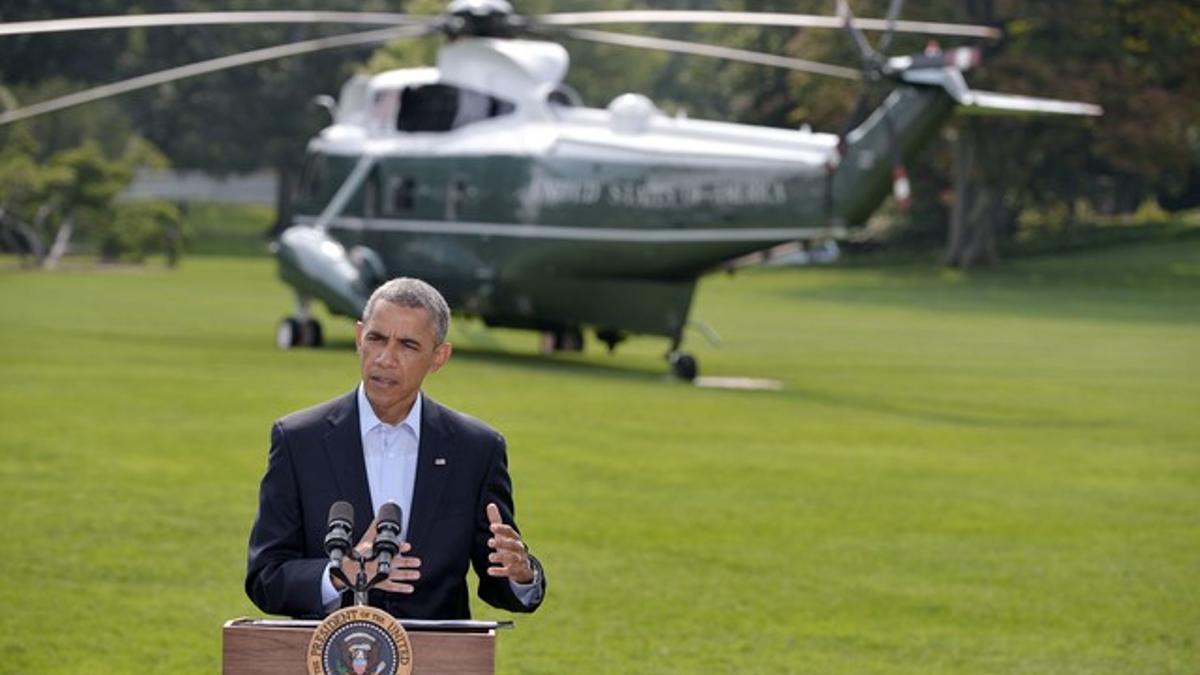 Obama explica los bombardeos selectivos realizados poe EEUU al norte de Irak