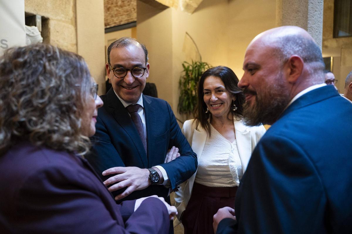 Fotogalería | Imágenes del encuentro de el Periódico Extremadura con el alcalde de Cáceres