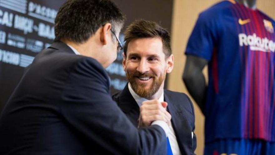 Lío en el Barça por el contrato de Leo Messi