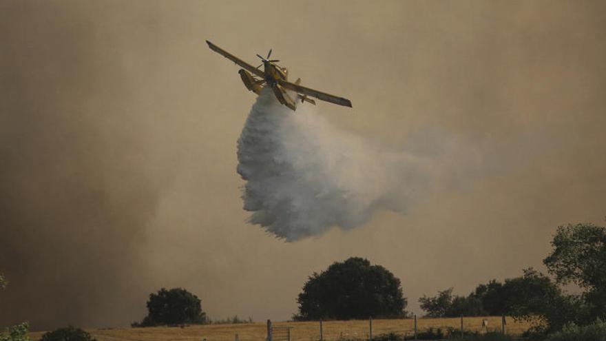 El incendio de Arribes ya ha quemado 2.500 hectáreas