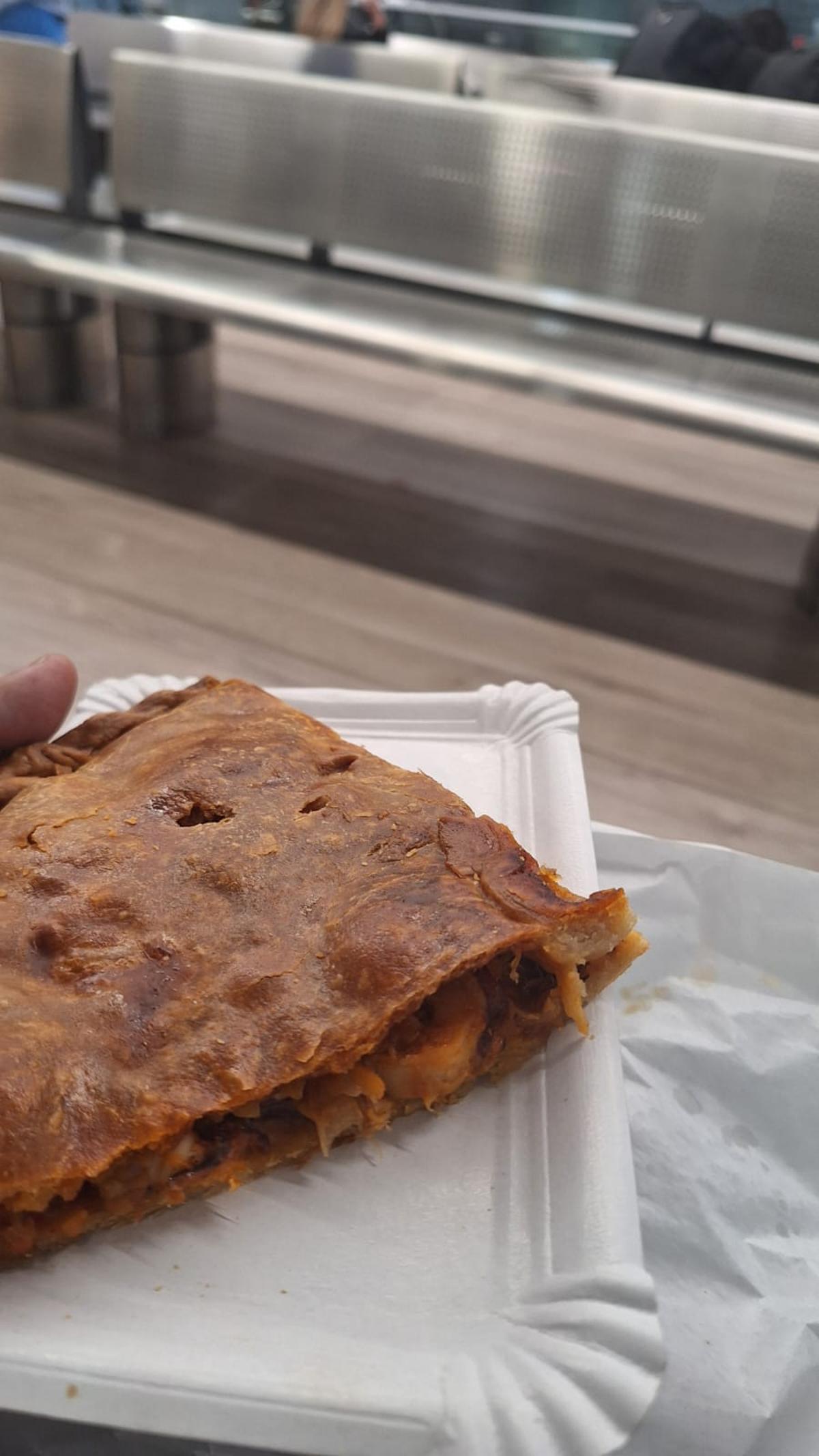 La empanada.