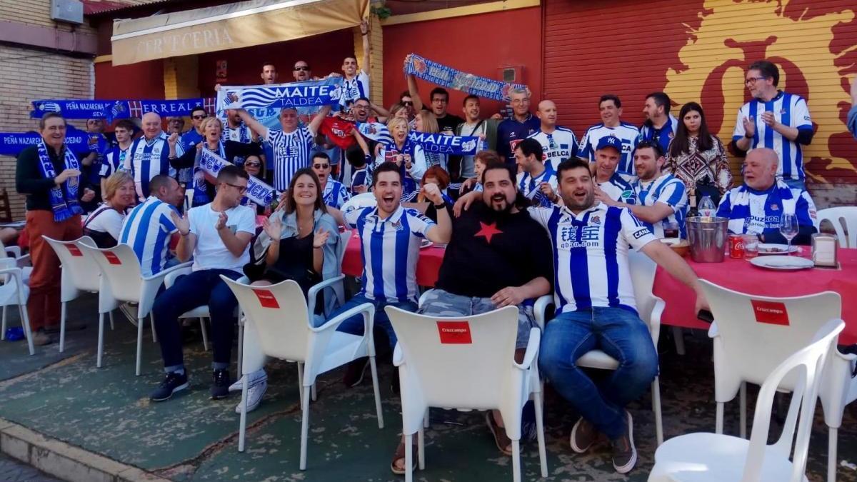 Supercopa en Córdoba | La Peña de la Real Sociedad de Alcolea, desde Arconada