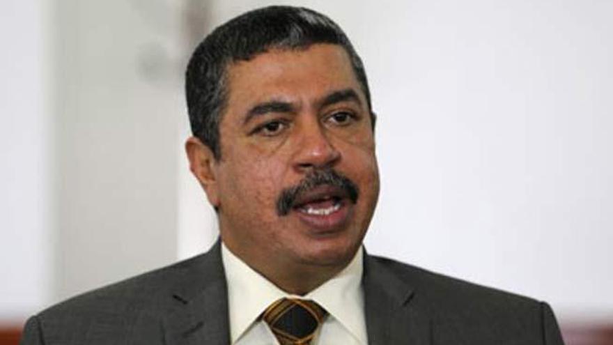 El ya ex primer ministro yemení, Jaled Bahah