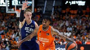 Chris Jones no vivió su mejor tarde ante UCAM Murcia