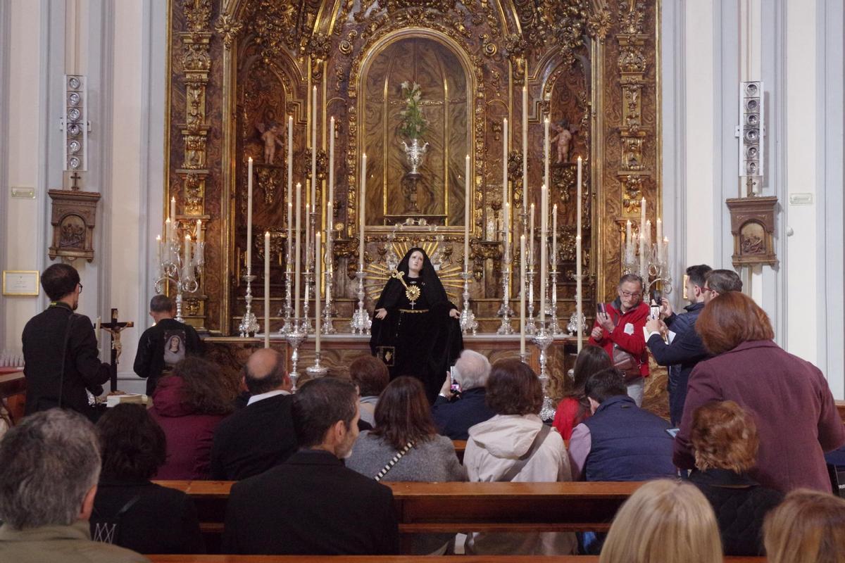 Semana Santa de Málaga 2026 | Pésame a la Santísima Virgen de Servitas
