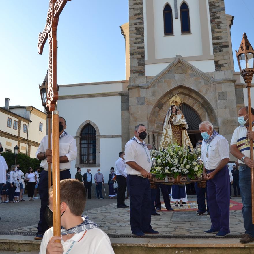 Celebración del Carmen en Tapia