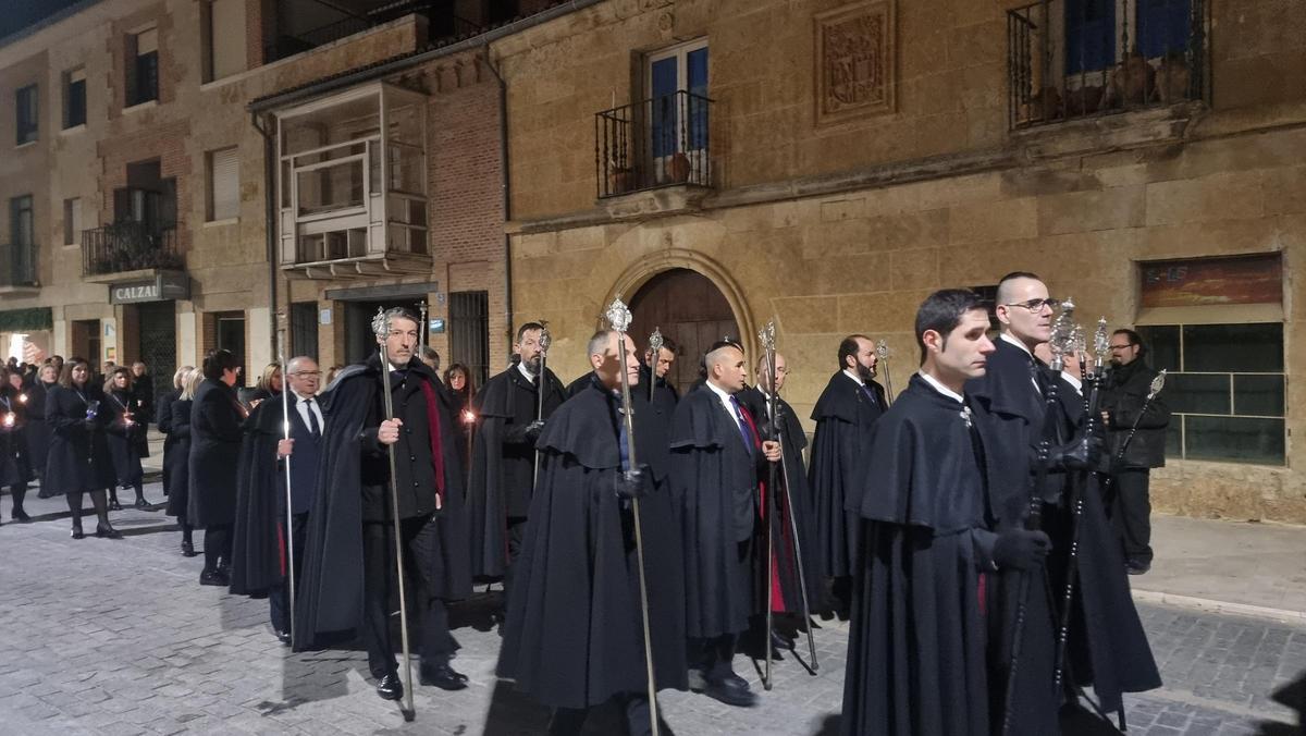 La procesión de la Virgen de los Dolores de Toro, en imágenes