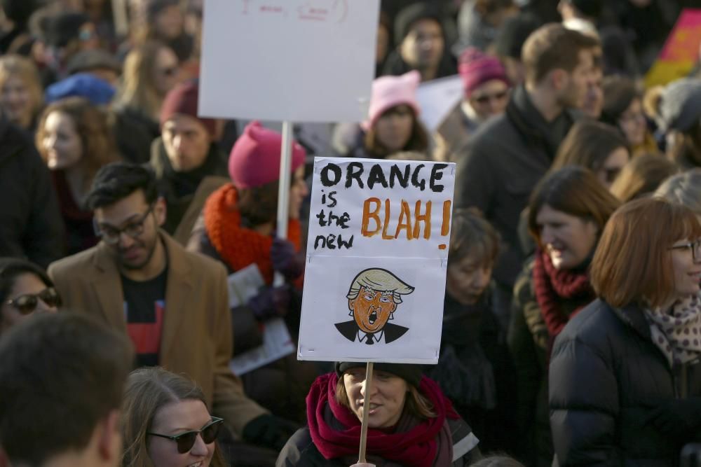 Protestas contra Donald Trump en Londres