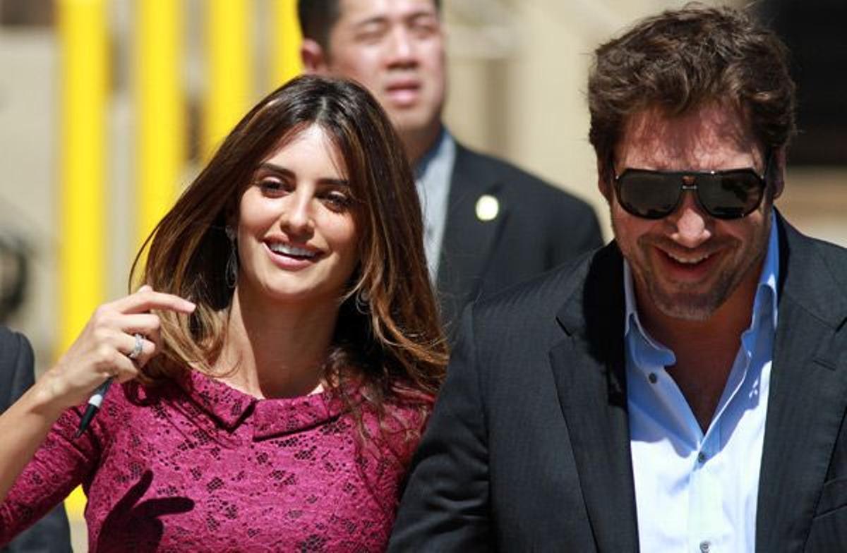 Penélope Cruz y Javier Bardem.