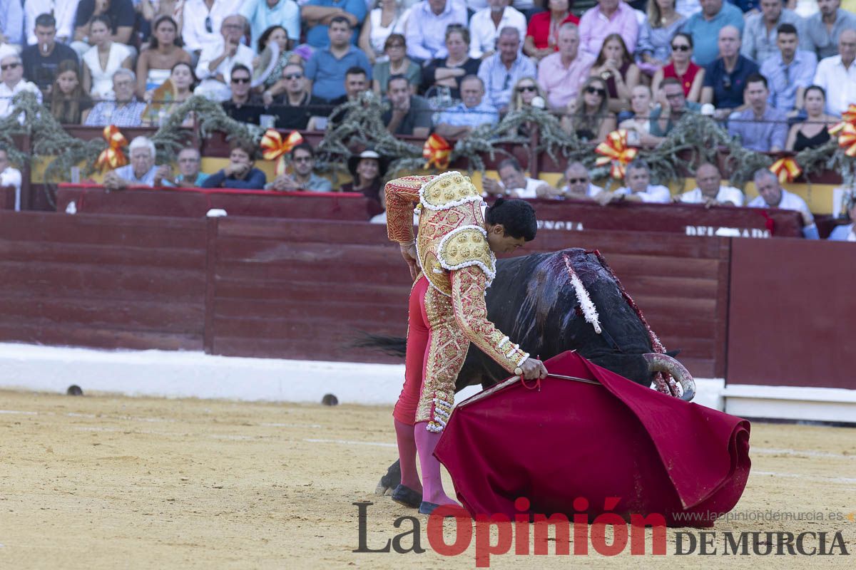 Tercer festejo de la Feria Taurina de Murcia (Talavante, Paco Ureña y Roca Rey), en imágenes