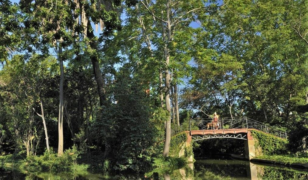 Interior del parque de Can Solei y de Ca l’Arnús de Badalona.