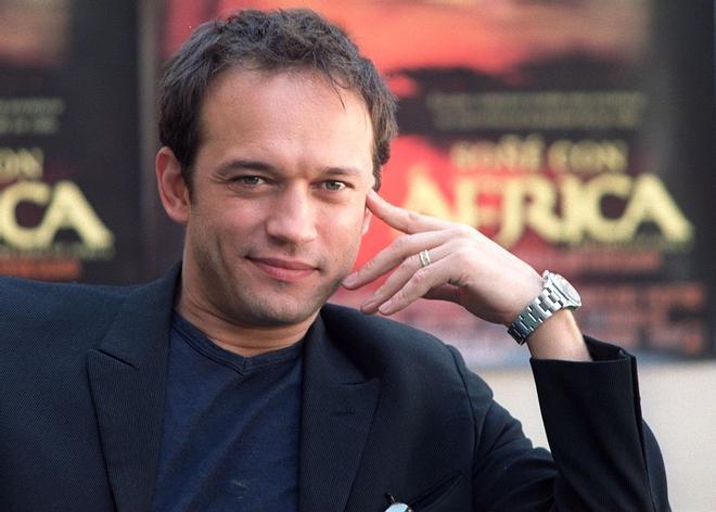 El protagonista de la película Soe con África, Vincent Perez durante la presentación de la película