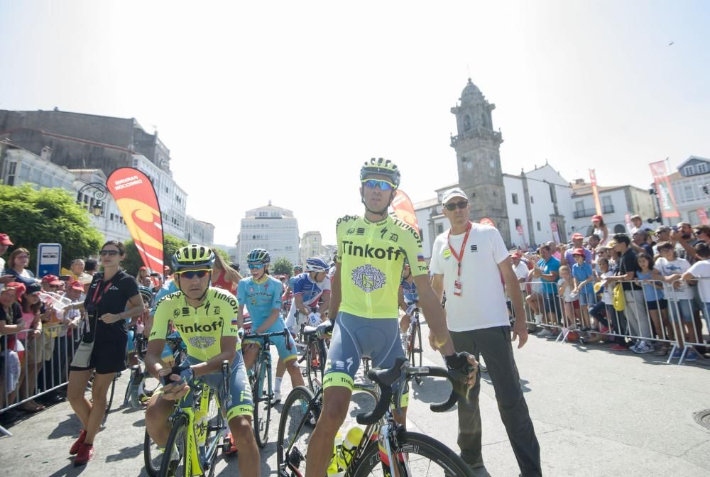 La Vuelta 2016 abarrota Betanzos